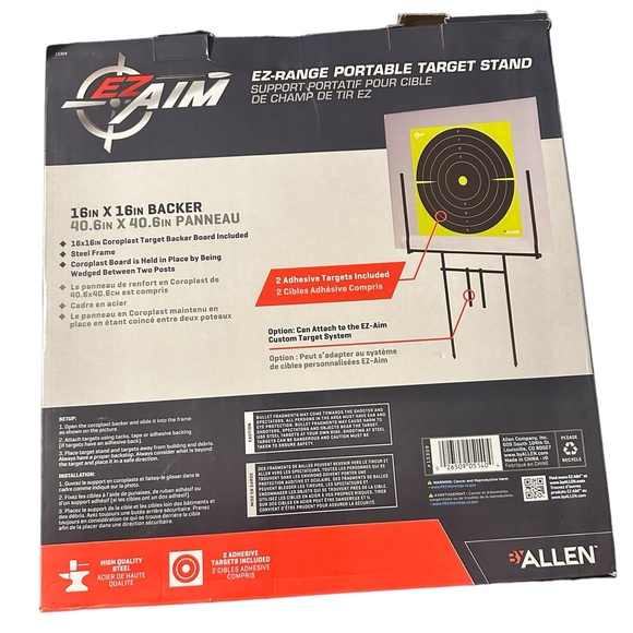 Aim E-Z RangeTarget Portable Range Stand - Picture 2 of 2